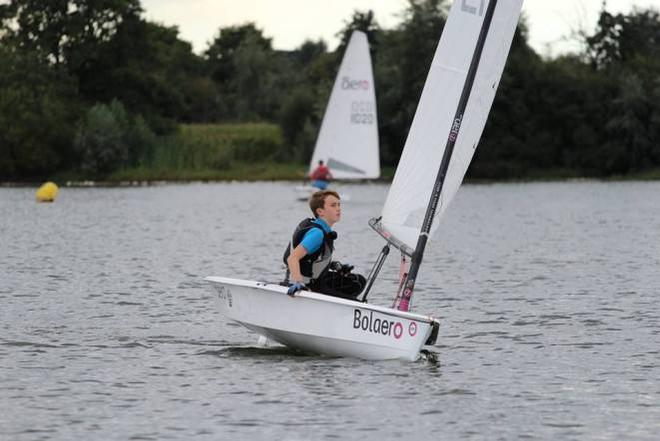 Home boat, Archie Hainsworth, took the win in his seven rig - 2015 Alton Water Single Handed Open ©  Steve Greenwood